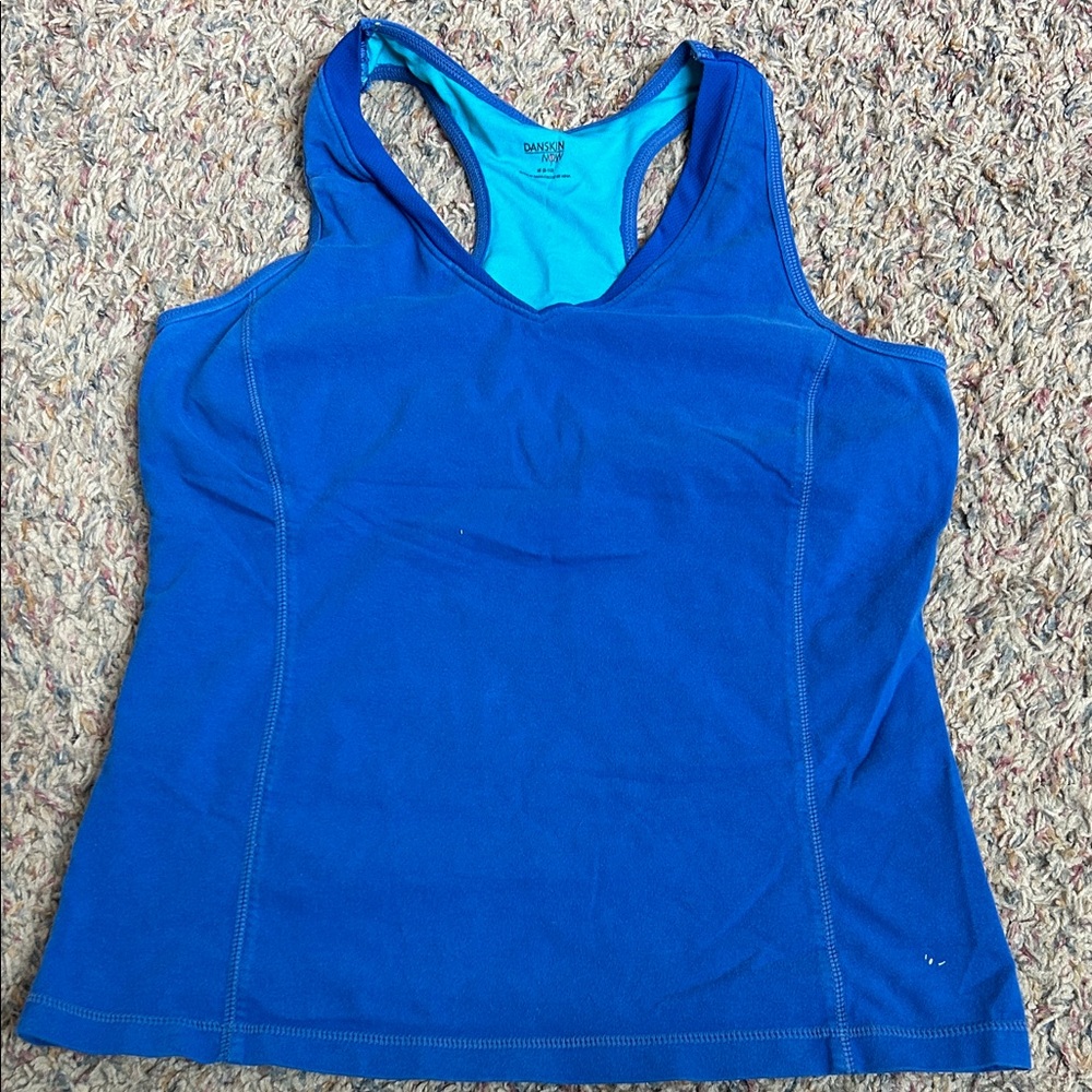 Danskin Blue Tank Top